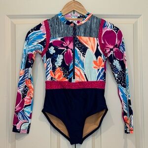 Athleta Girl 1-piece Swimsuit/Rashguard, size L/12